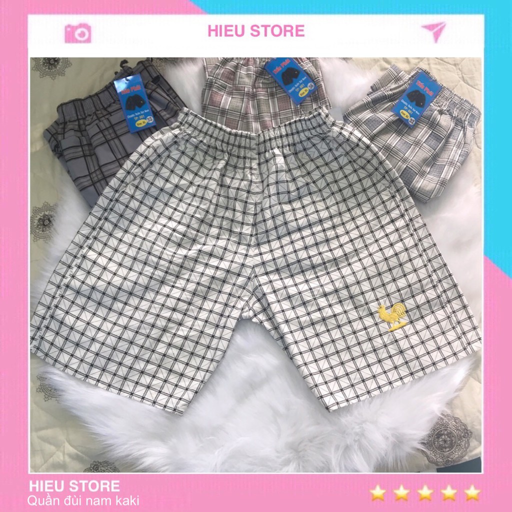 Quần Đùi Nam Kaki Lưng Thun Có Túi Mặc Đi Chơi Thoải Mái, Quần Short Kaki Hieu Store24h - 001