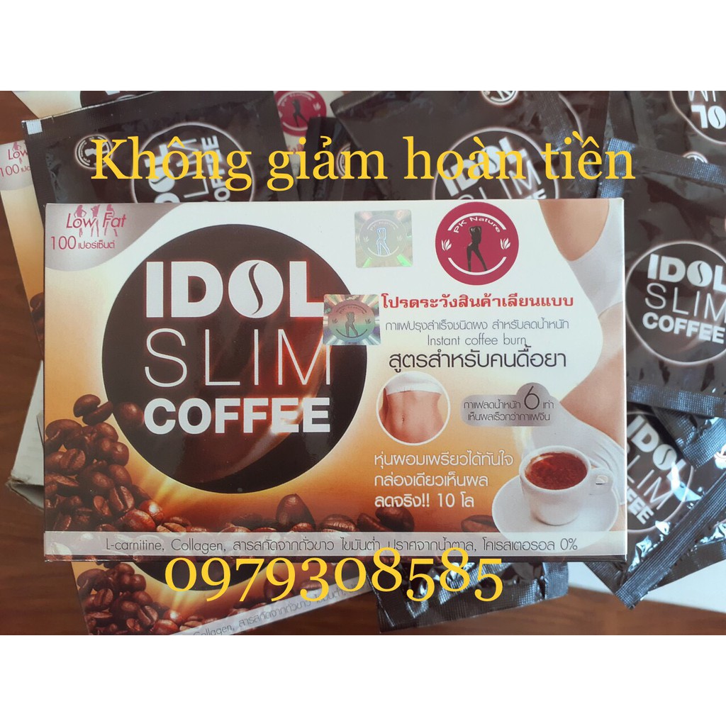 [HÀNG CHUẨN AUTH]CÀ PHÊ GIẢM CÂN IDOLSLIM MẪU CŨ GIẢM MẠNH