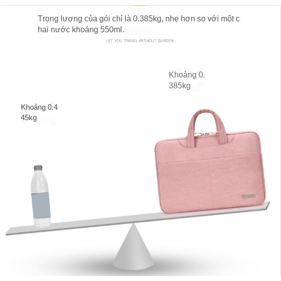 Túi đựng máy tính xách tay 11-15.5inch bảo vệ toàn diện 360 ° chống thấm nước dễ dàng mang theo
