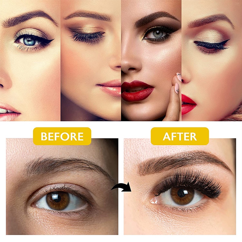 Bộ 8 lông mi giả SUAKE từ tính trang điểm mắt thời trang