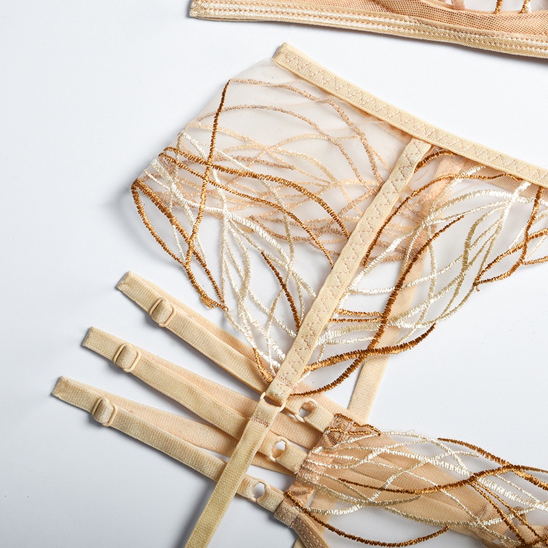 DUNEA Bộ Đồ Lót Phối Ren Dây Chéo Thời Trang Dành Cho Nữ | BigBuy360 - bigbuy360.vn