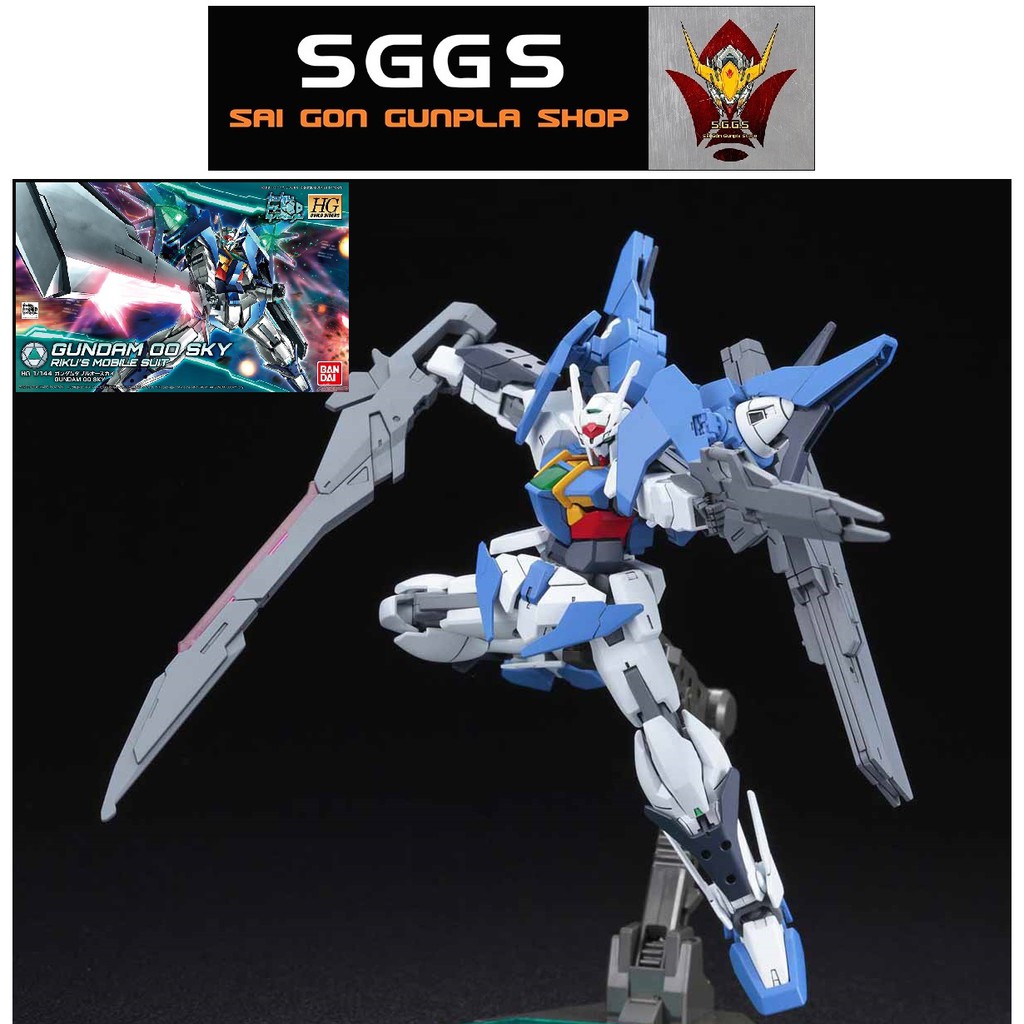 Mô Hình Gundam Hg 00 Sky Bandai 1/144 Hgbd Build Divers Đồ Chơi Lắp Ráp Anime Nhật