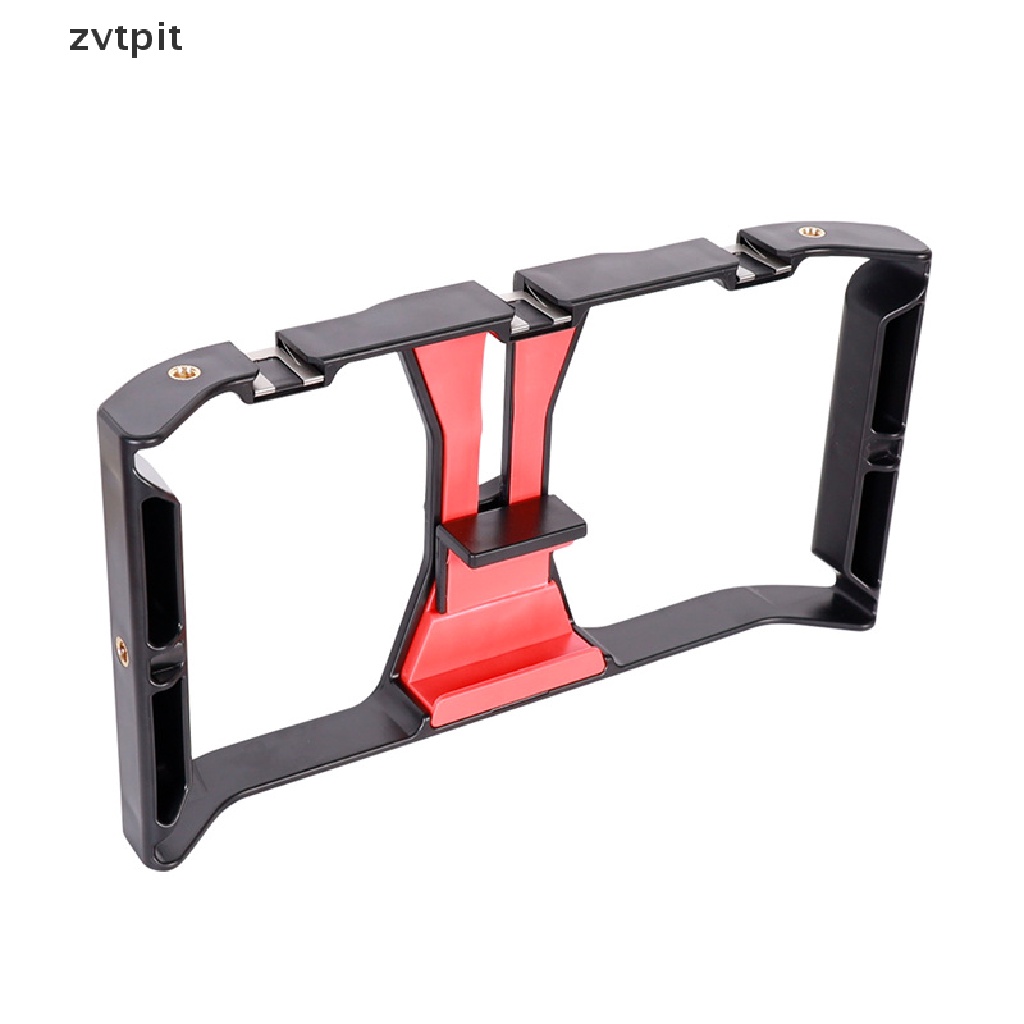Video Camera Cage Stabilizer Mount Holder Handheld Frame Film Rig Vlog Phone DSF