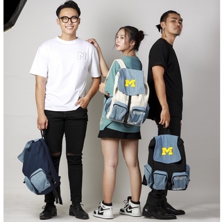 Balo Đi Học Unisex Chống Nước Đựng Laptop thời trang season 6 Midori Man