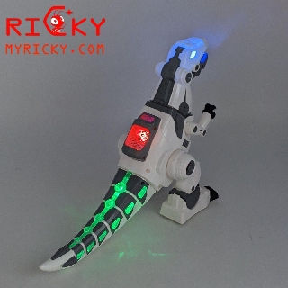 Robot khủng long T-REX Đèn + Nhạc vui nhộn