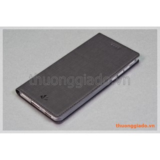 Bao da Nokia 6 (5.5"), Nokia 6 (2017) flip leather case, hiệu Vili