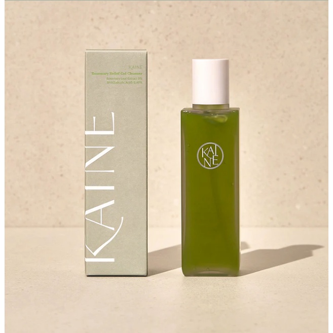 Sữa rửa mặt hương thảo giảm mụn KAINE ROSEMARY RELIEF GEL CLEANSER