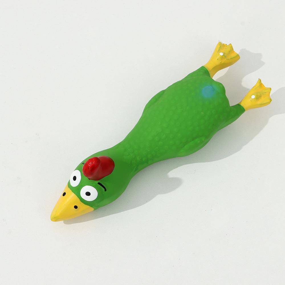 Đồ Chơi Gà Gà La Hét Bằng Cao Su Dễ Thương Cho Thú Cưng