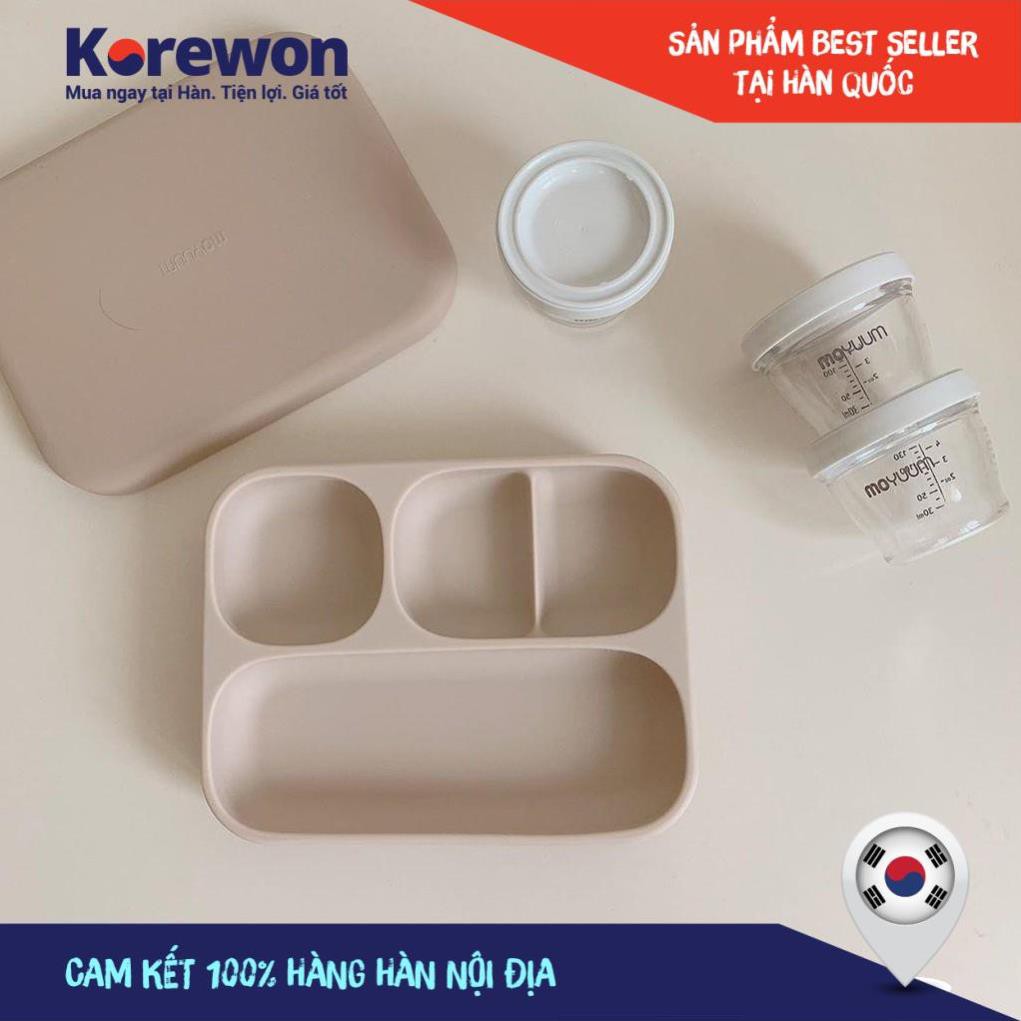 Khay ăn dặm MOYUUM cho bé chính hãng Hàn Quốc