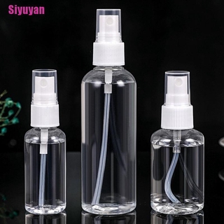 Chai xịt trong suốt dung tích 30/ 50/ 100ml tiện lợi mang theo du lịch