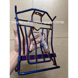Baga Xe AirBlade 2013->2021 Inox Sơn Đen