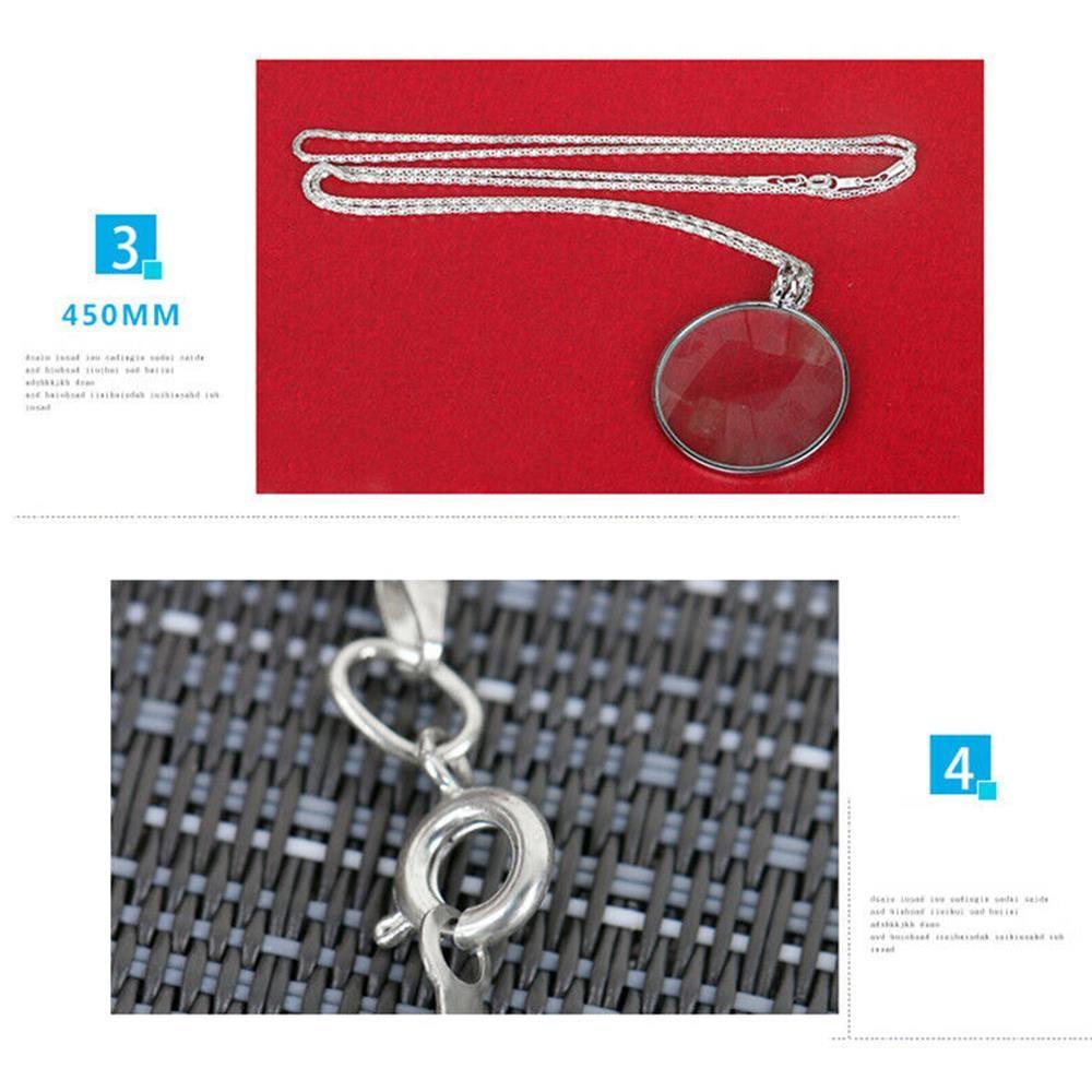 Vòng cổ Mặt Kính Lúp Độc Đáo