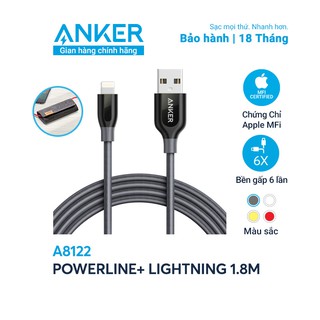 Cáp sạc anker powerline+ lightning dài 1.8m - a8122