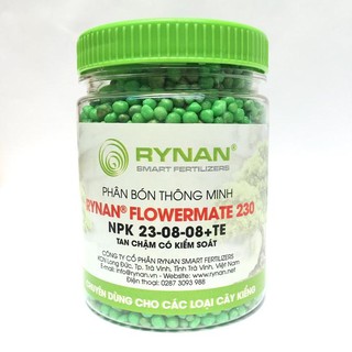 Phân tan chậm có kiểm soát rynan 230 hũ 150g