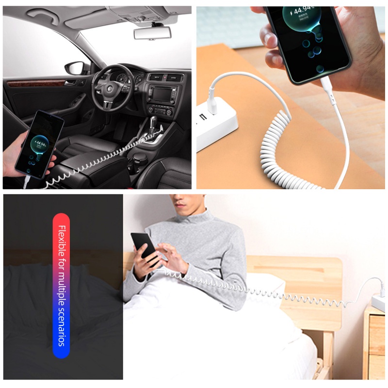 Dây cáp sạc nhanh Ankndo USB Type-C 66W 6A cho Huawei Mate 40 Pro