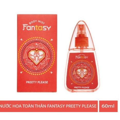 FANTASY_ NƯỚC HOA FANTACY 60ML CÓ 5 MÙI HƯƠNG LỰA CHỌN.