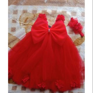 Đầm tutu - đầm công chúa đỏ cho bé