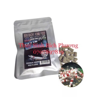 Thức ăn dặm cho tép kiểng beni bachi komb food