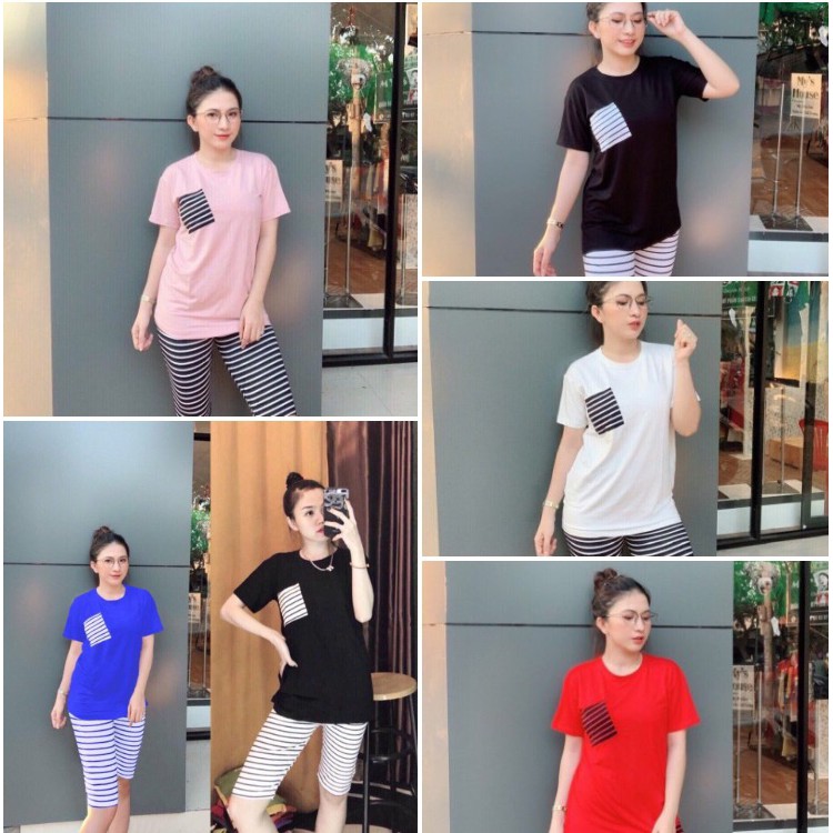 SET BỘ QUẦN ÁO DÙI XỐP THỜI TRANG 3 SIZE 40-65kg TÙY CHIỀU CAO