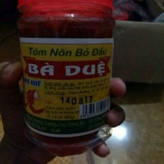 Tôm nõn bỏ đầu bà duệ 400gram