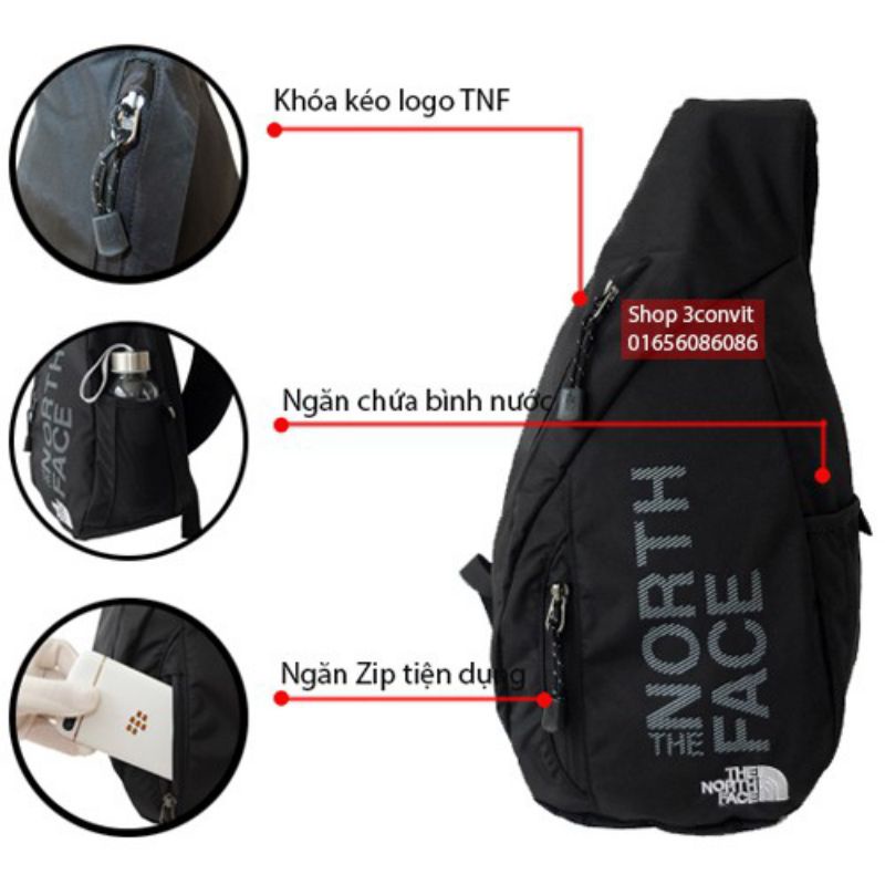 Balo đeo chéo lớn thời trang TNF 17