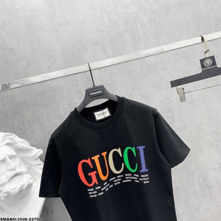 Áo Phông GC Nam In Chữ Ngực Siêu Đẹp - Áo Thun GC Nam In Chữ Bảy Màu Cực Chất