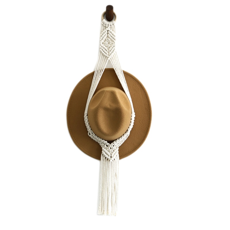 Nón Lưỡi Trai Nhiều Lớp Bằng Vải Cotton Gắn Tường Sắp Xếp Gọn Gàng