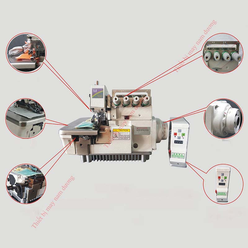 MÁY MAY VẮT SỔ CÔNG NGHIỆP M700 ĐIỆN TỬ LIỀN TRỤC BẢO HÀNH 12 THÁNG ( LỖI 1 DỔI )