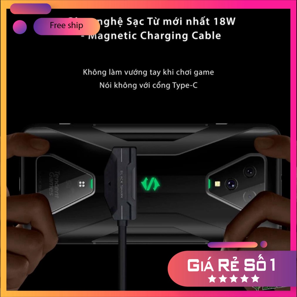 Điện thoại Xiaomi Black Shark 3   Chính hãng 100% Có Tiếng Việt - 1 Đổi 1 - Bảo Hành 1 Năm