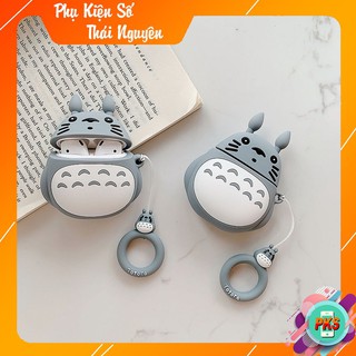 Case airpod - Vỏ bao đựng tại nghe airpod 1/ 2 hình TOTORO chống va đập