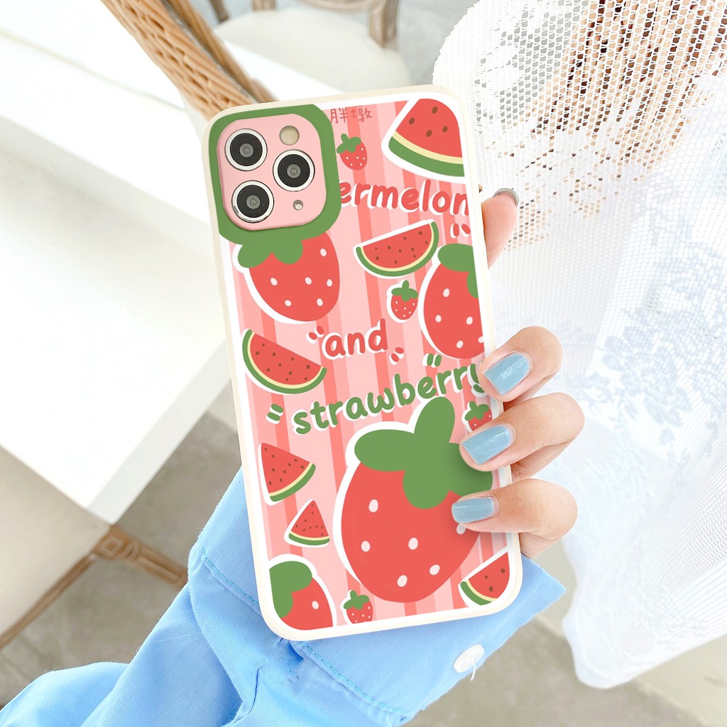 ỐP LƯNG IPHONE HOA QUẢ ốp iphone 12 pro/13pro/13promax/7/7+/8/8+/X/XS/XSM/11/11PMROMAX tr213
