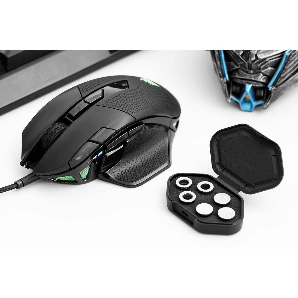 Chuột Có Dây Gaming Corsair Nightsword RGB Đen 18000 DPI - Hàng chính hãng - BH 12 tháng