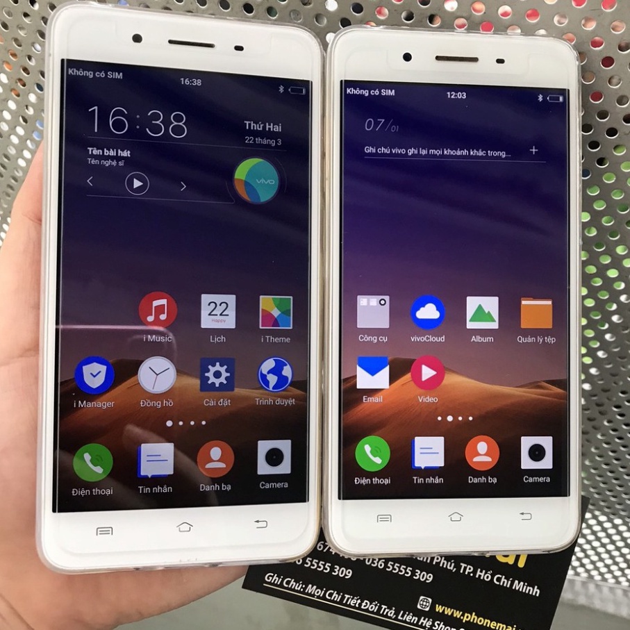 Điện thoại Vivo Y55 Mới  Ram 2GB/16GB Chơi Zalo, chơi Liên Quân ,FB,Titok.. Bảo hành 6 Tháng MSP 021
