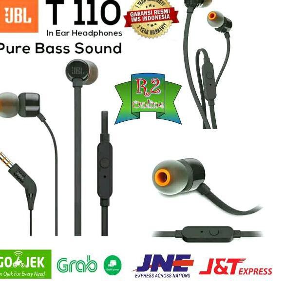 Tai Nghe Nhét Tai Murmer < Ust Jbl T110 Chính Hãng Có Mic Và Cáp Phẳng