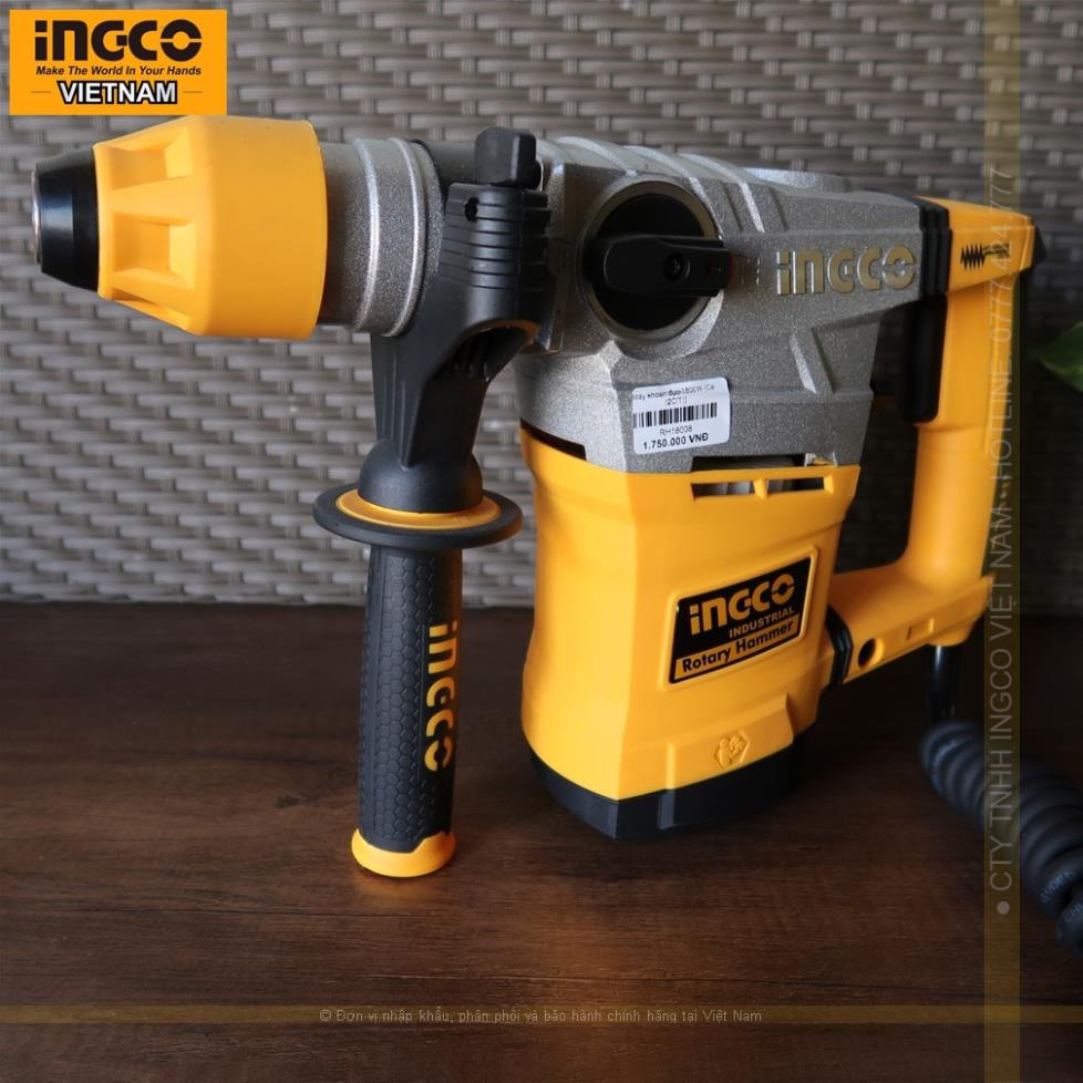 Máy khoan đục bê tông 3 chức năng 1800w INGCO RH18008