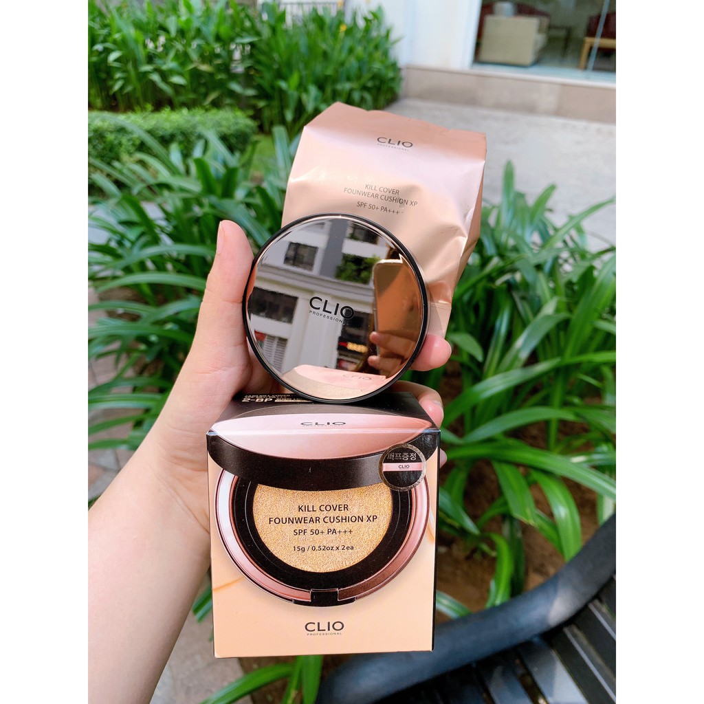 Phấn nước Clio Kill Cover Founwear Cushion Xp Mẫu Mới