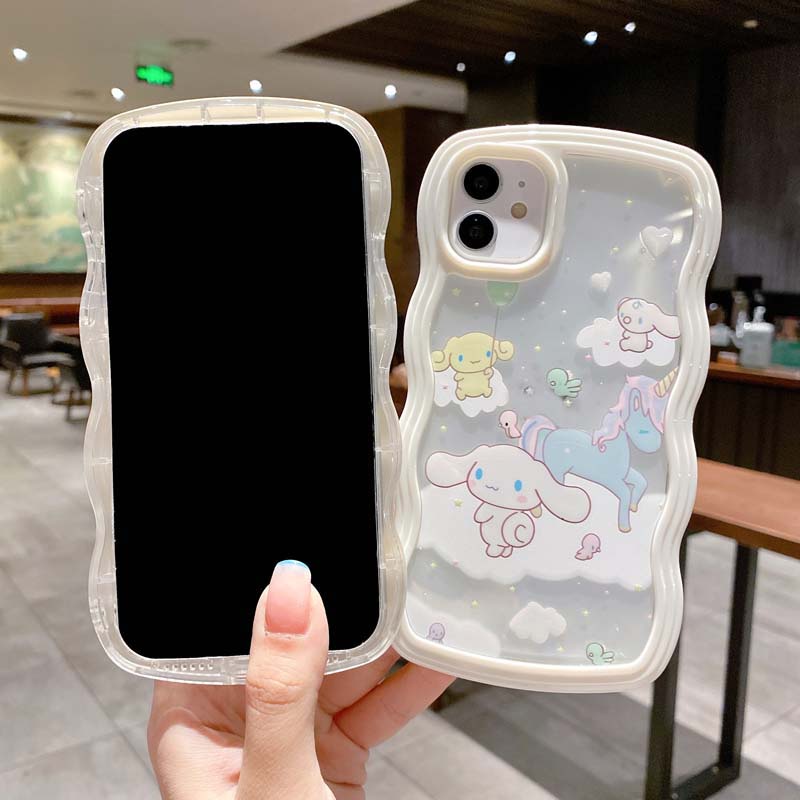 Ốp Điện Thoại TPU Silicon Mềm Chống Bụi Bẩn Chống Sốc In Hình Cún Cho IPhone 13 11 12 Pro Max 7 8 Plus X XR XSMAX