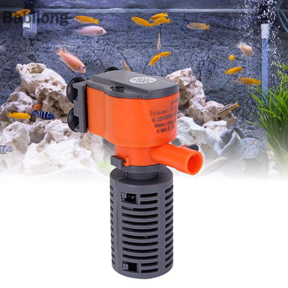 Máy bơm lọc không khí mini 3W 5W 3 trong 1 cho bể cá