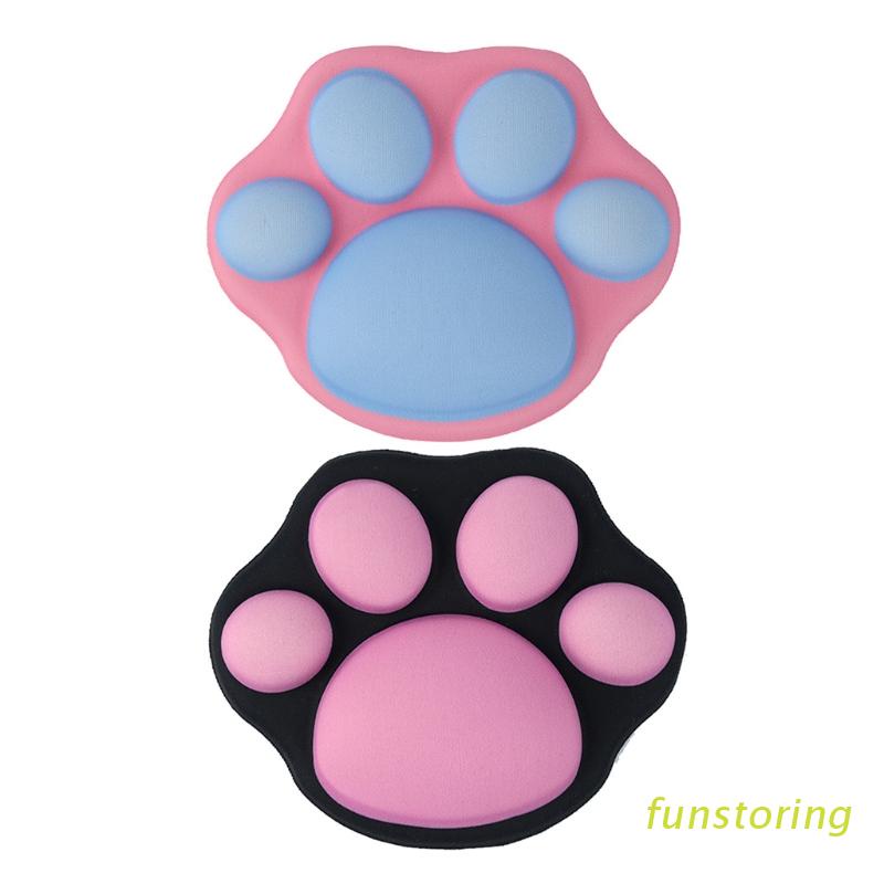 FUN Cute Cat Claw Small Wrist Pad Mouse Pad Lovely Mouse Mat Wrist Support Comfort Laptop Silicone Wrist Mouse Pad Mice