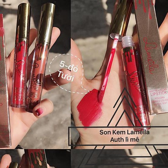 Son Kem Lì Lameila Vỏ Đỏ Matte Lipstick Chính Hãng Nội Địa | BigBuy360 - bigbuy360.vn