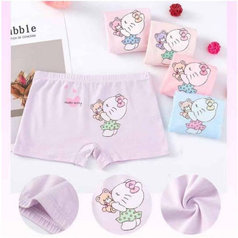 Quần Chíp Đùi bê gái LINDABABY-SHOP 100% Cotton Cao Cấp 5 quần