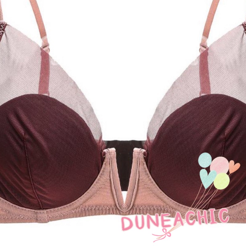 Set Áo Lót Nâng Ngực &amp; Quần Lót Nữ Thêu Ren