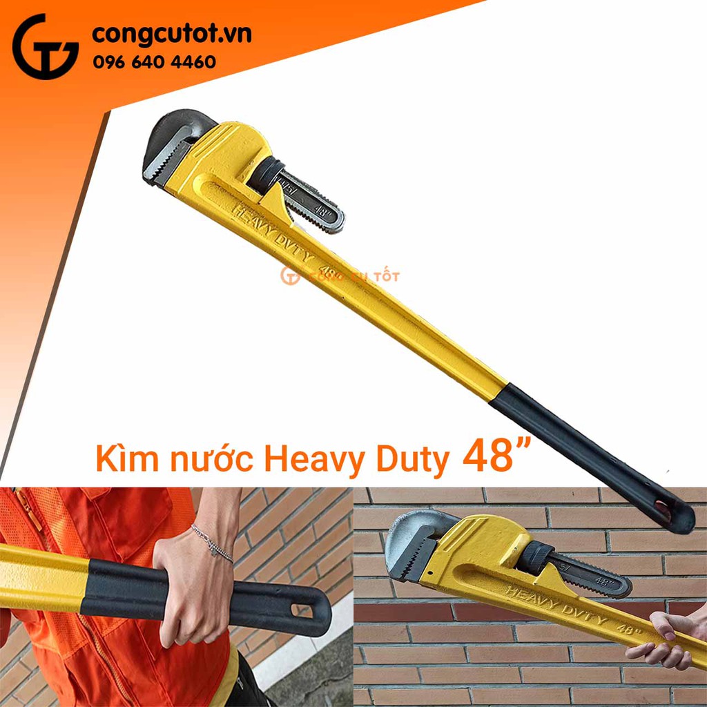 Kìm nước Heavy Duty 48 inch độ mở 120mm