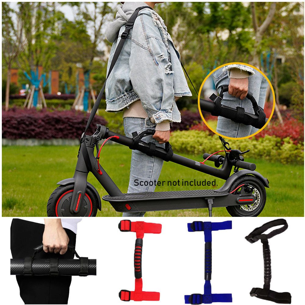 Dây đeo tay cầm bằng nylon màu đỏ/đen chất lượng cao cho xe scooter điện