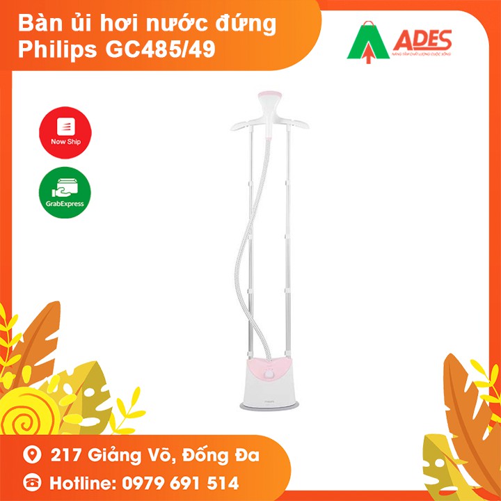 [Mã 154ELSALE2 giảm 7% đơn 300K] Bàn Ủi Hơi Nước Đứng Philips GC485/49 - Bảo Hành Chính Hãng