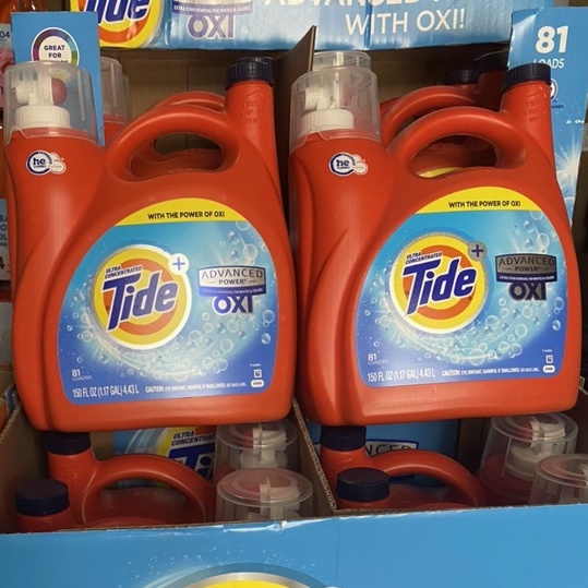 Nước Giặt Tide Advanced Power Ultra with Oxi 4.43L