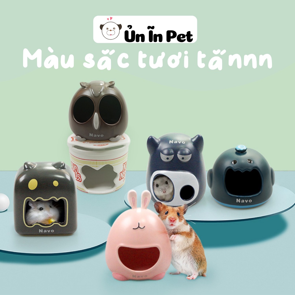 Nhà ngủ sứ hamster, THỎ NAVO dễ thương