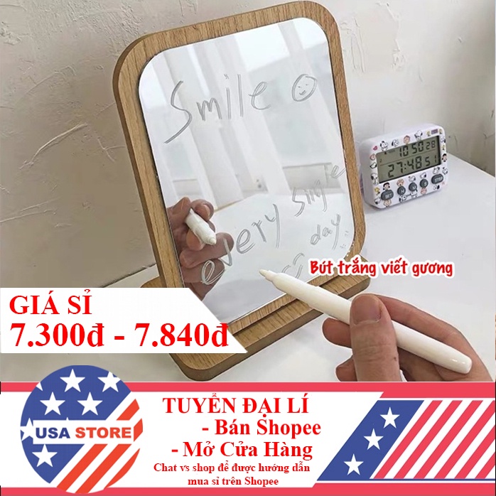 Bán Sỉ Bút Viết Gương Chuyên Dụng Trắng