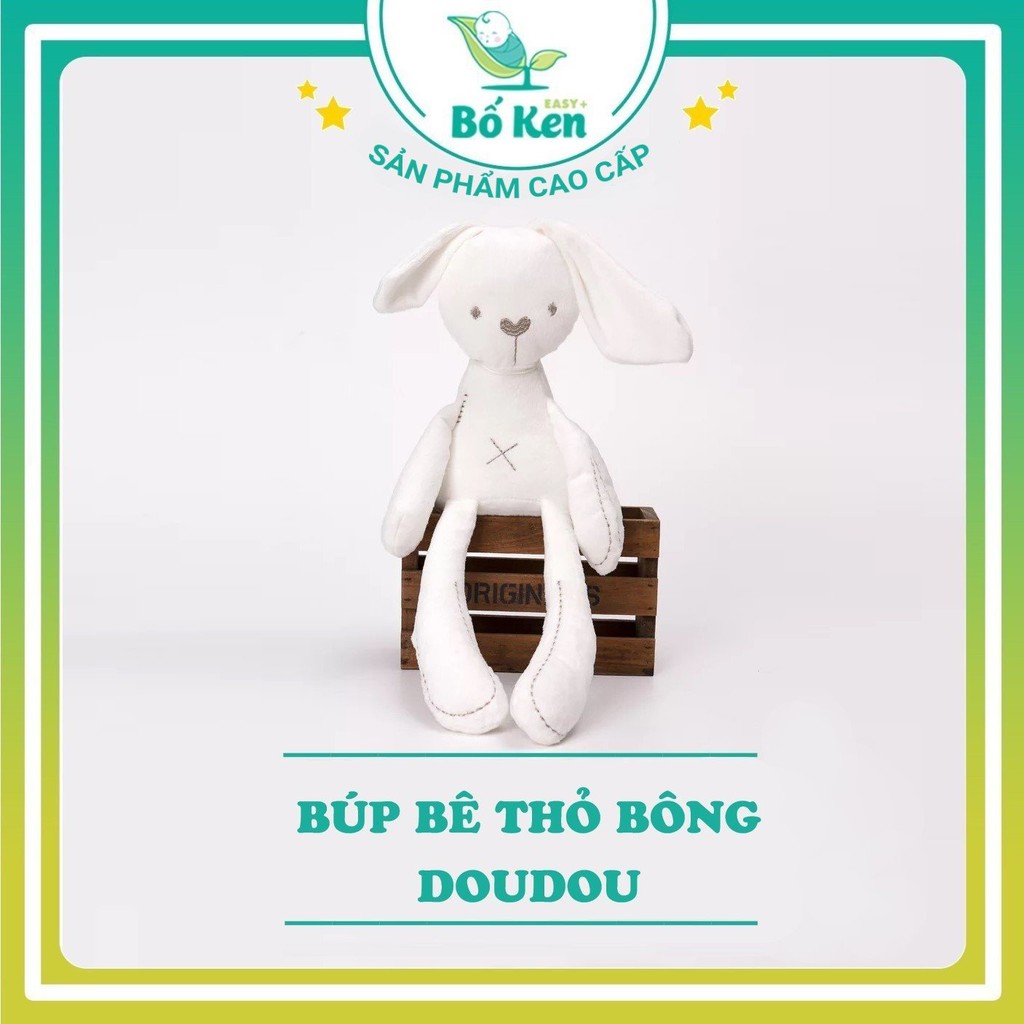 Shop Bố Ken Búp Bê Thỏ Bông - Cừu Bông Trắng [DouDou Hot Nhất Trấn An Con Ngủ Ngon]