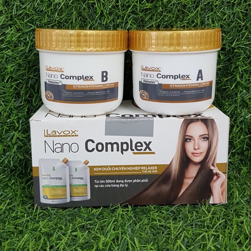Thuốc duỗi tóc Lavox nano complex 150ml